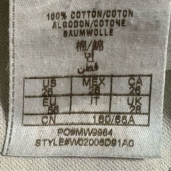 Guess Jeans Y2K 1981 Boyfriend Cropped Button Fly Blue Light Wash Women’s 26. - Picture 10 of 12